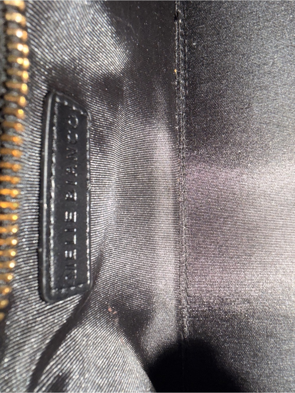 Melie Bianco Dakota Black East-West Shoulder Bag | Vegan Leather - Picture 3 of 6